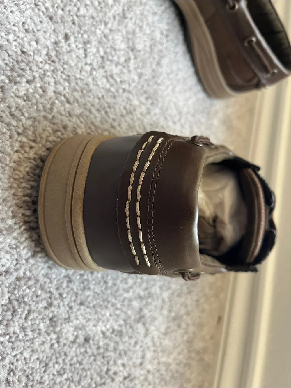 Magellan Men's Brown Casual Boat Shoes size 10D
